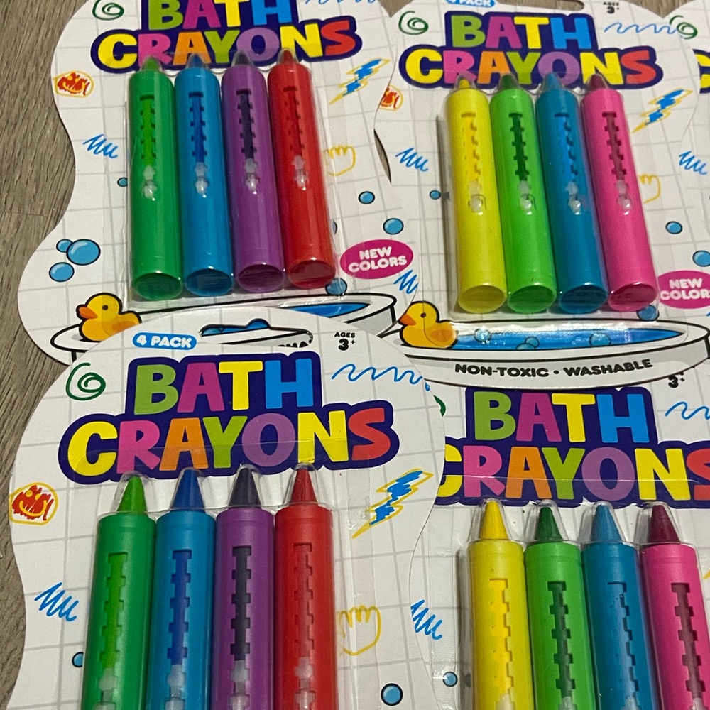 Bath crayons 6 packs NWT - Picture 6 of 6